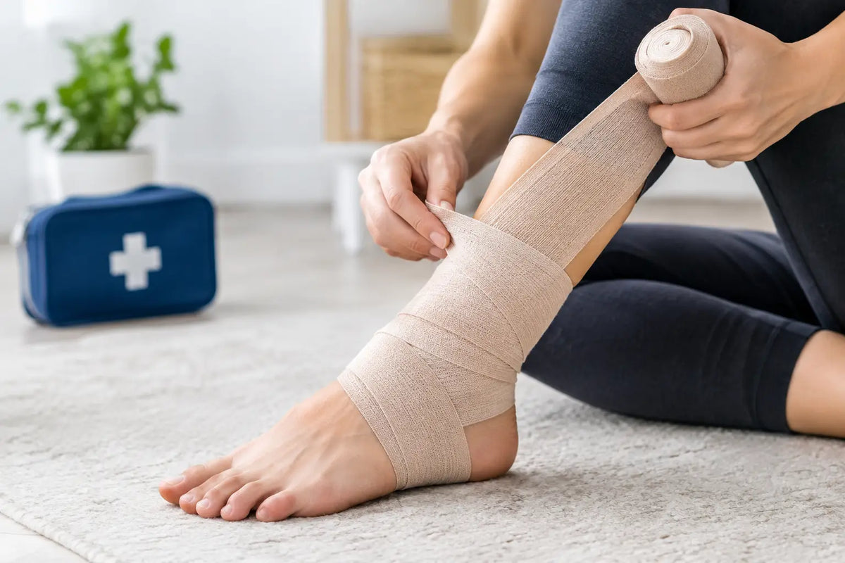 How to Apply an Elastic Bandage Safely at Home
