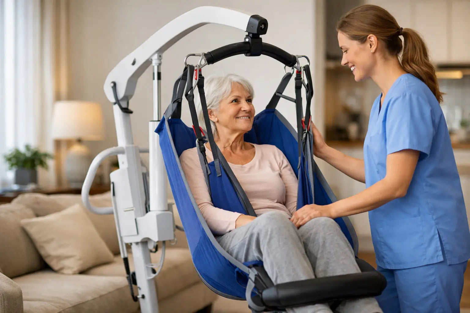 Patient Lifts for Safe, Comfortable Home Transfers