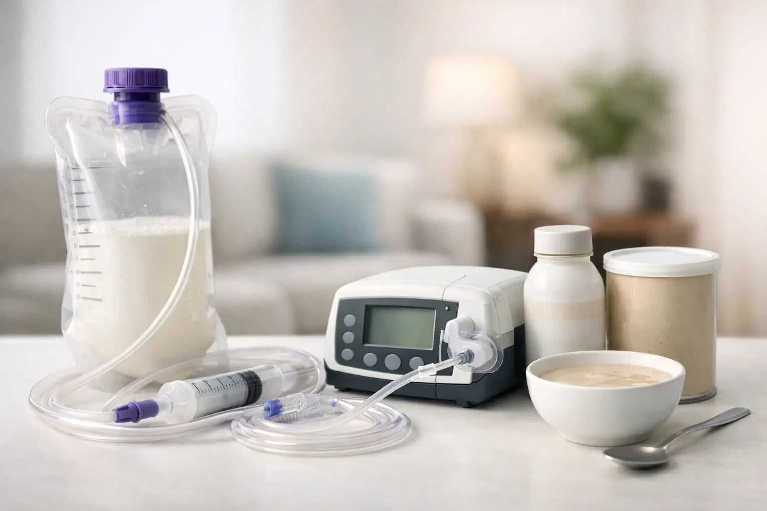 Enteral Feeding Supplies for Home Use