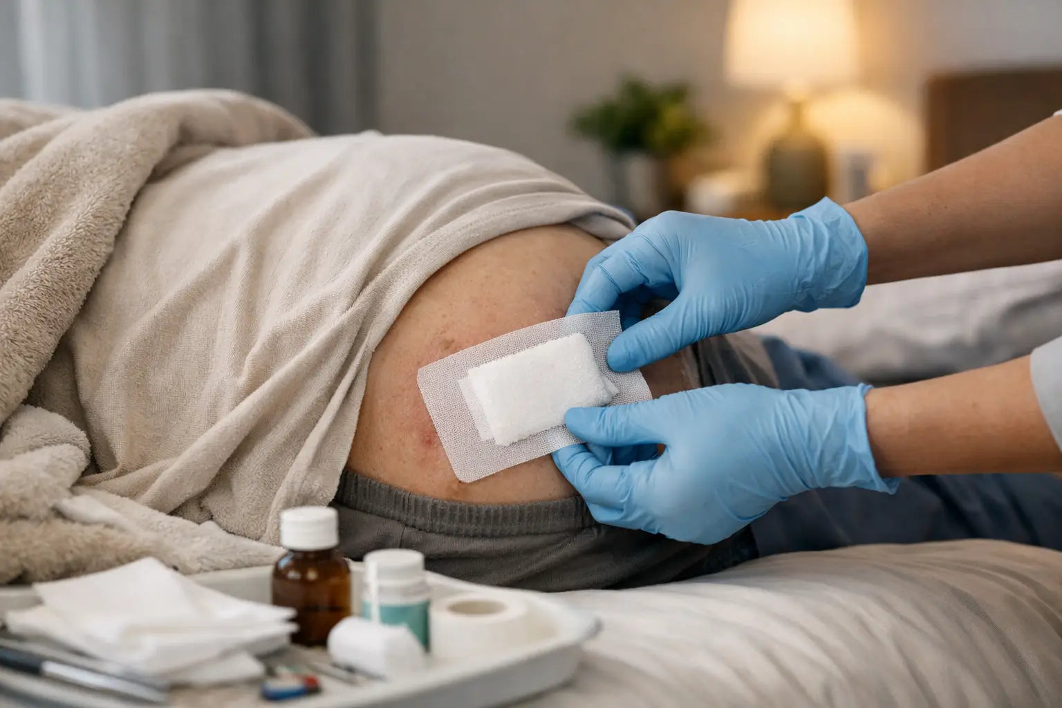How to Dress Bed Sores Safely at Home and When to Call