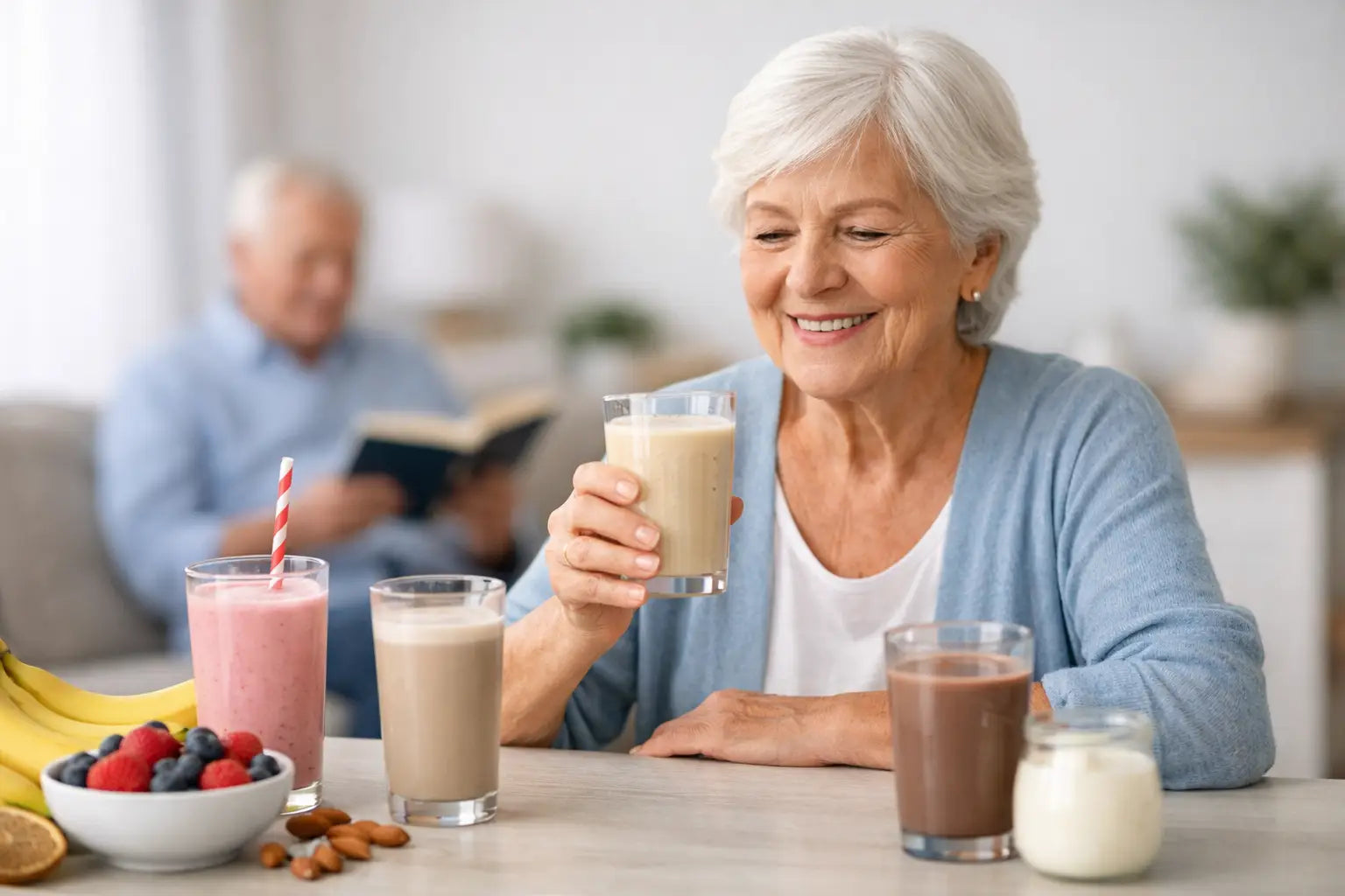 Best Nutritional Drinks for Seniors at Home