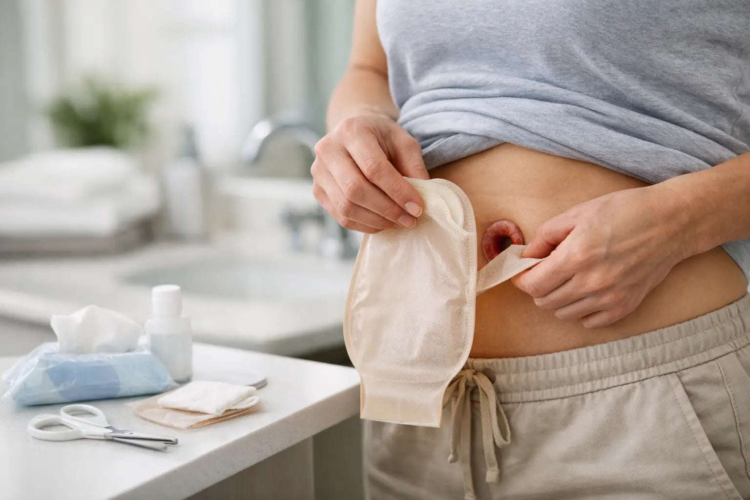How to Change a Colostomy Pouch at Home