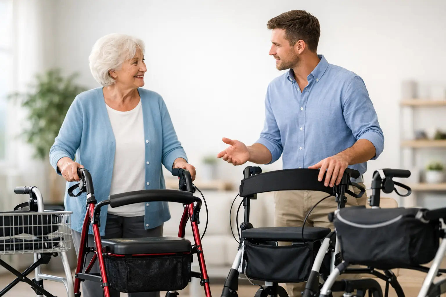 How to Choose a Rollator Walker