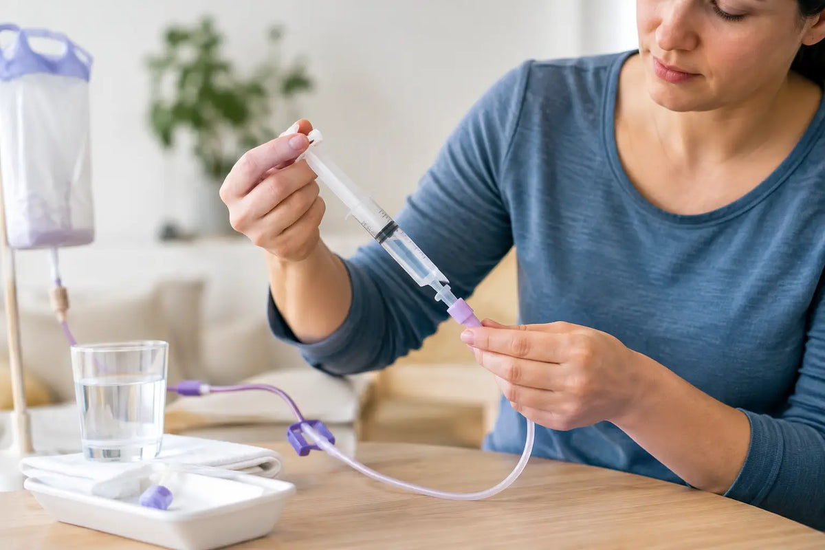 How to Flush Feeding Tubes at Home Safely