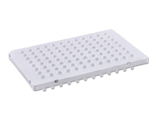 0.1ML PCR Plate 96 wells-white (Half-skirted) 0.1ML PCR Plate 96 wells-white (Half-skirted)