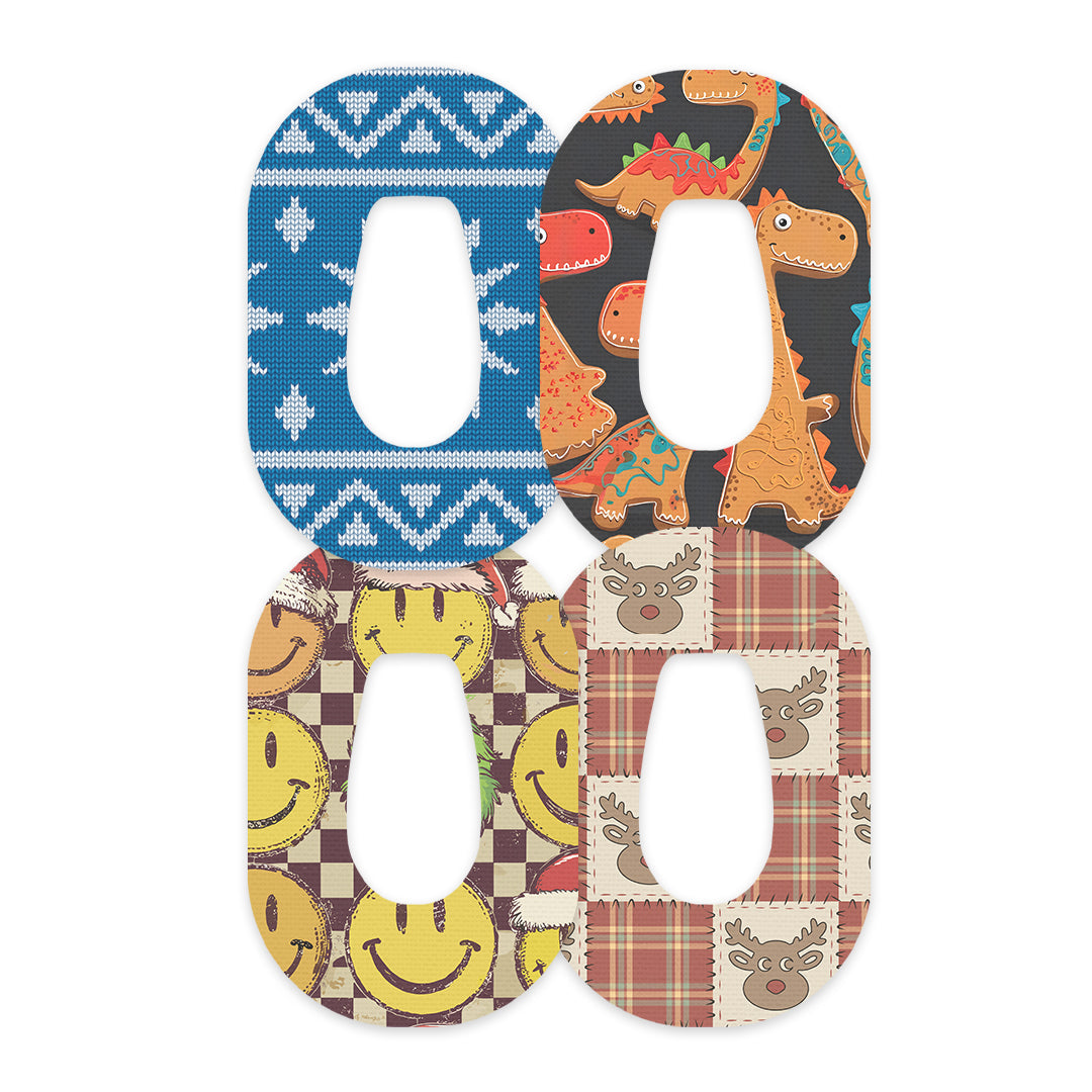 North Pole Crew Variety Dexcom G6 Patch Tape - Pump Peelz North Pole Crew Variety Dexcom G6 Patch Tape - Pump Peelz