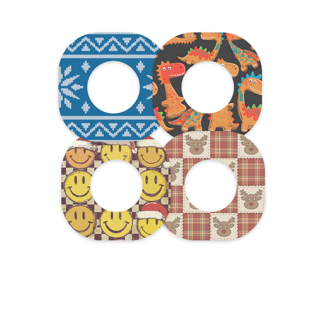 North Pole Crew Variety Dexcom G7 and Stelo Patch Tape - Pump Peelz North Pole Crew Variety Dexcom G7 and Stelo Patch Tape - Pump Peelz