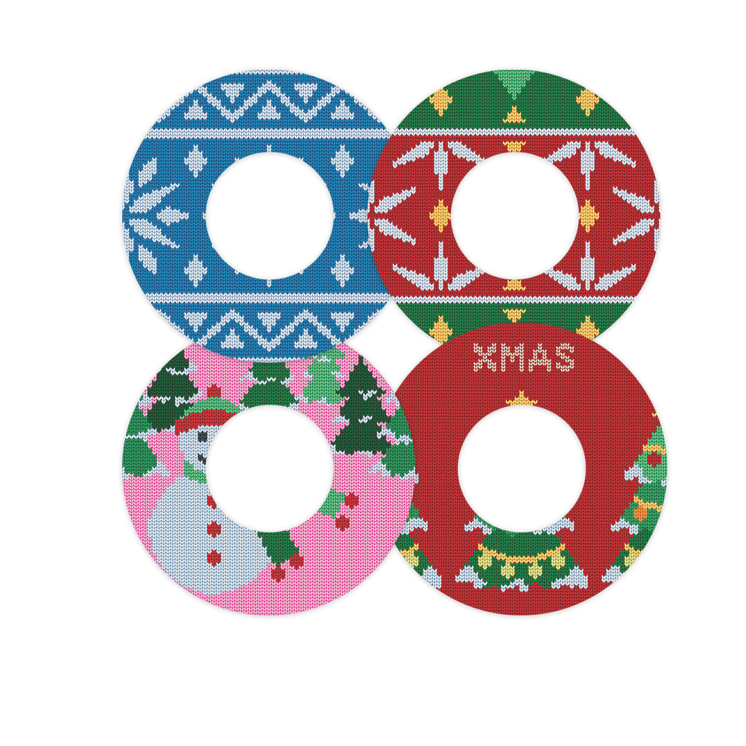 Ugly Sweater Variety Patch Tape Designed for the FreeStyle Libre 2 - Pump Peelz Ugly Sweater Variety Patch Tape Designed for the FreeStyle Libre 2 - Pump Peelz