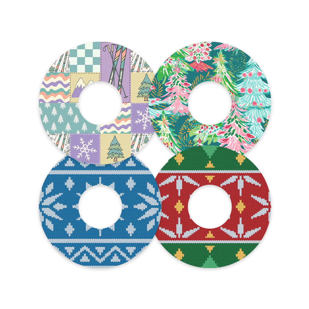 Winter Wonderland Variety Patch Tape Designed for the FreeStyle Libre 3 Plus & Lingo - Pump Peelz Winter Wonderland Variety Patch Tape Designed for the FreeStyle Libre 3 Plus & Lingo - Pump Peelz