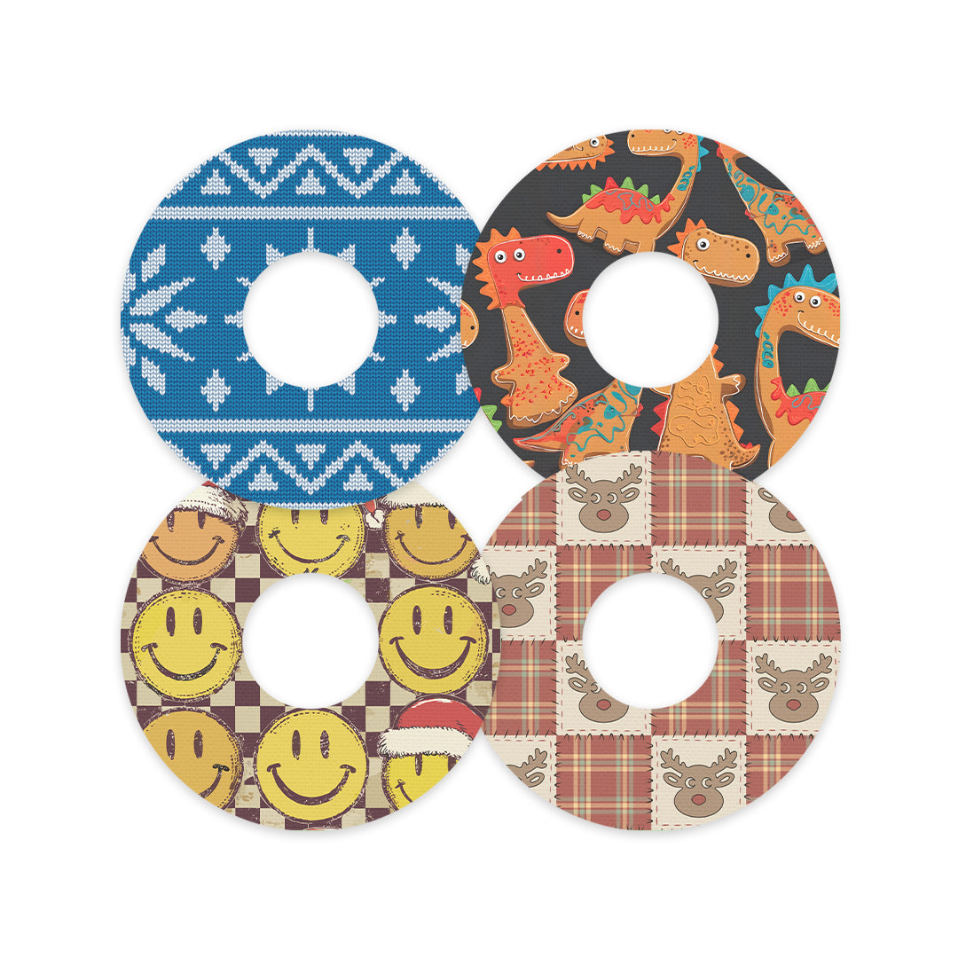 North Pole Crew Variety Patch Tape Designed for the FreeStyle Libre 3 Plus & Lingo - Pump Peelz North Pole Crew Variety Patch Tape Designed for the FreeStyle Libre 3 Plus & Lingo - Pump Peelz