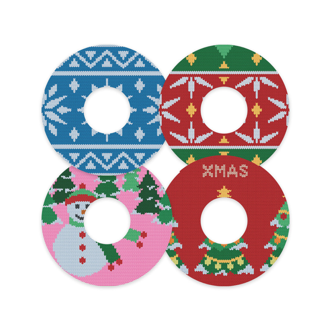 Ugly Sweater Variety Patch Tape Designed for the FreeStyle Libre 3 Plus & Lingo - Pump Peelz Ugly Sweater Variety Patch Tape Designed for the FreeStyle Libre 3 Plus & Lingo - Pump Peelz