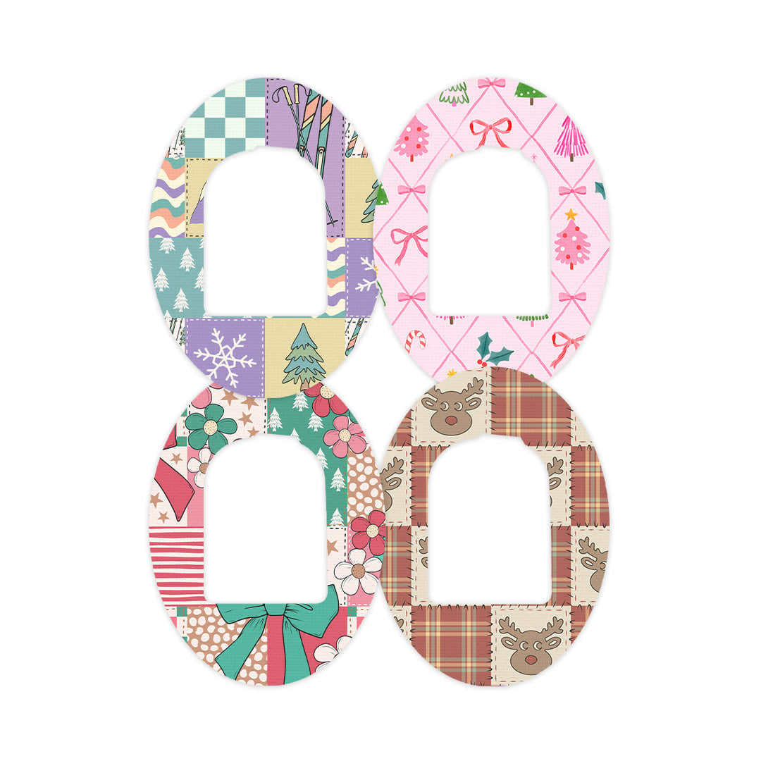 Holiday Patchwork Variety Pod Patch Tape - Pump Peelz Holiday Patchwork Variety Pod Patch Tape - Pump Peelz