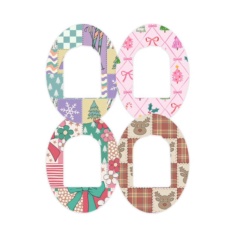 Holiday Patchwork Variety Pod Patch Tape - Pump Peelz Holiday Patchwork Variety Pod Patch Tape - Pump Peelz