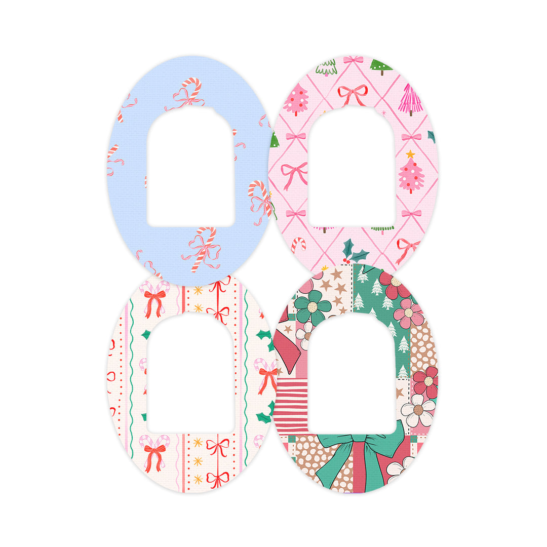 Pretty in Pink Holiday Variety Pod Patch Tape - Pump Peelz Pretty in Pink Holiday Variety Pod Patch Tape - Pump Peelz
