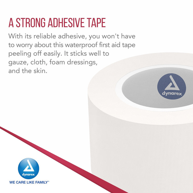 Dynarex Non-Woven Adhesive Tape, 1/2" x 2.5yds 2ea/bx, 100bxs/case (200 Count) Dynarex Non-Woven Adhesive Tape, 1/2" x 2.5yds 2ea/bx, 100bxs/case (200 Count)