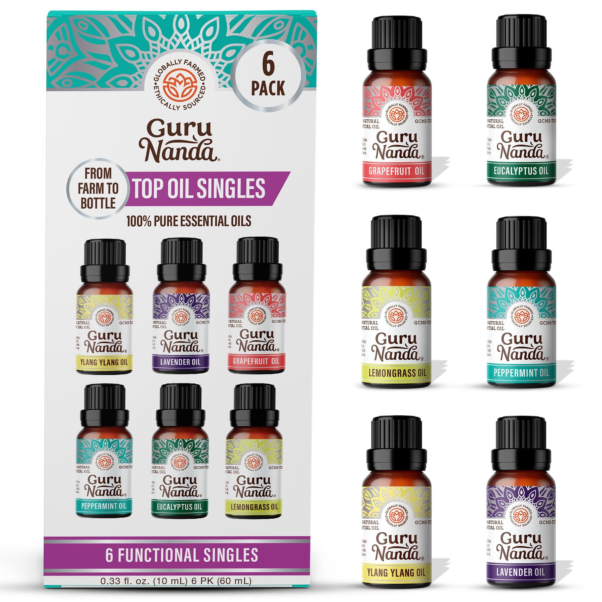 6 Essential Oils Single Notes Set, 10 ML 6 Essential Oils Single Notes Set, 10 ML