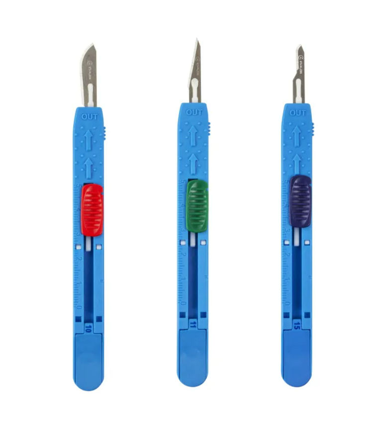 Dynarex Medi-Cut Safety Scalpels (10 Count) Dynarex Medi-Cut Safety Scalpels (10 Count)