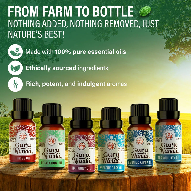 6 Essential Oil Blends Set, 10 ML 6 Essential Oil Blends Set, 10 ML