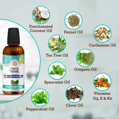 Cocomint Oil Pulling with 7 Essential Oils & Vitamins D3, E & K2 Cocomint Oil Pulling with 7 Essential Oils & Vitamins D3, E & K2