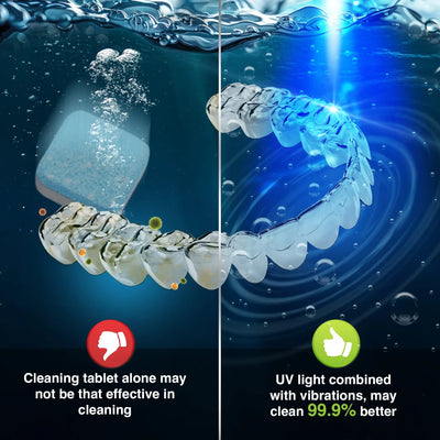 Retainer & Denture Cleaning Pod Retainer & Denture Cleaning Pod