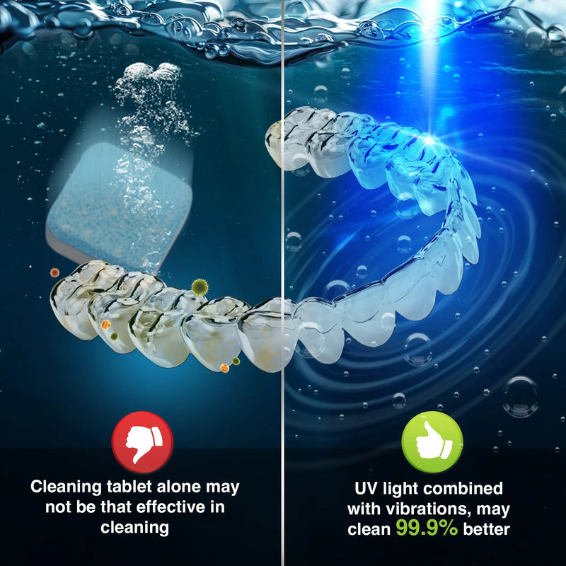Retainer & Denture Cleaning Pod Retainer & Denture Cleaning Pod