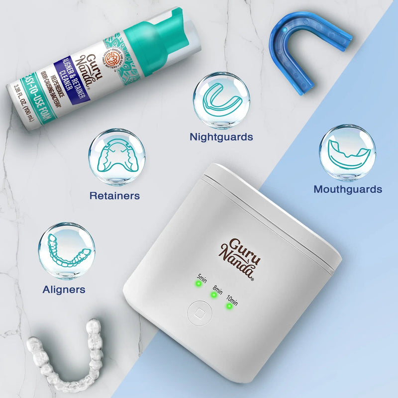 Retainer, Denture & Aligner Foam Cleaner & Cleaning Pod Retainer, Denture & Aligner Foam Cleaner & Cleaning Pod