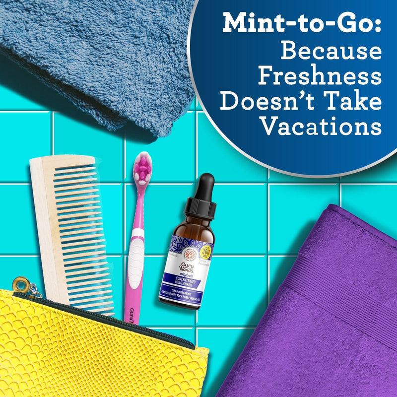 Concentrated Mouthwash, Wild Mint – 2 fl oz Concentrated Mouthwash, Wild Mint – 2 fl oz
