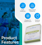 Safe N Simple Simpurity Silver Alginate Fibergel AG Wound Dressing (100 Count) Safe N Simple Simpurity Silver Alginate Fibergel AG Wound Dressing (100 Count)