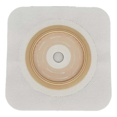 Safe N Simple 2- Piece Flat Wafer Standard Wear Tape Collar White, Flange Cut to Fit (80 Count) Safe N Simple 2- Piece Flat Wafer Standard Wear Tape Collar White, Flange Cut to Fit (80 Count)