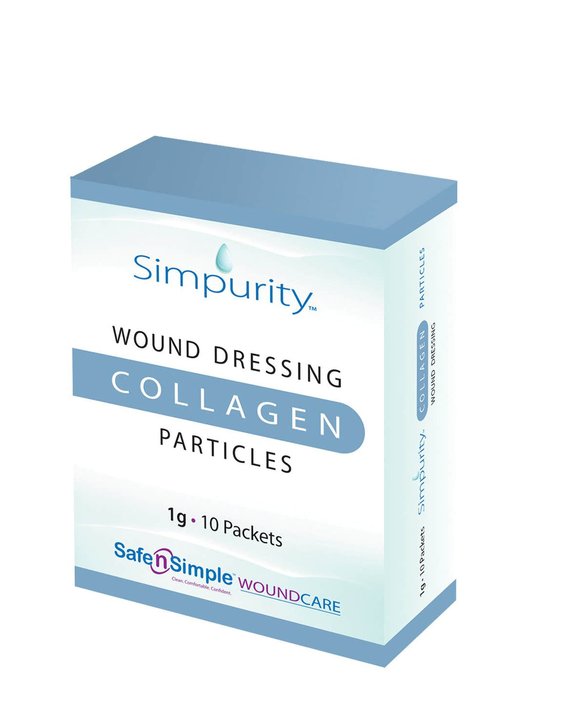 Safe N Simple Simpurity Collagen Dressing Powder Safe N Simple Simpurity Collagen Dressing Powder