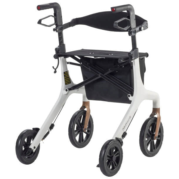 AeroWalk β’ Ultra-Lite Rollator, White AeroWalk β’ Ultra-Lite Rollator, White