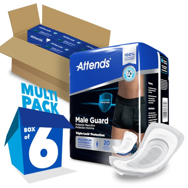 Attends Discreet Men's Guard Attends Discreet Men's Guard