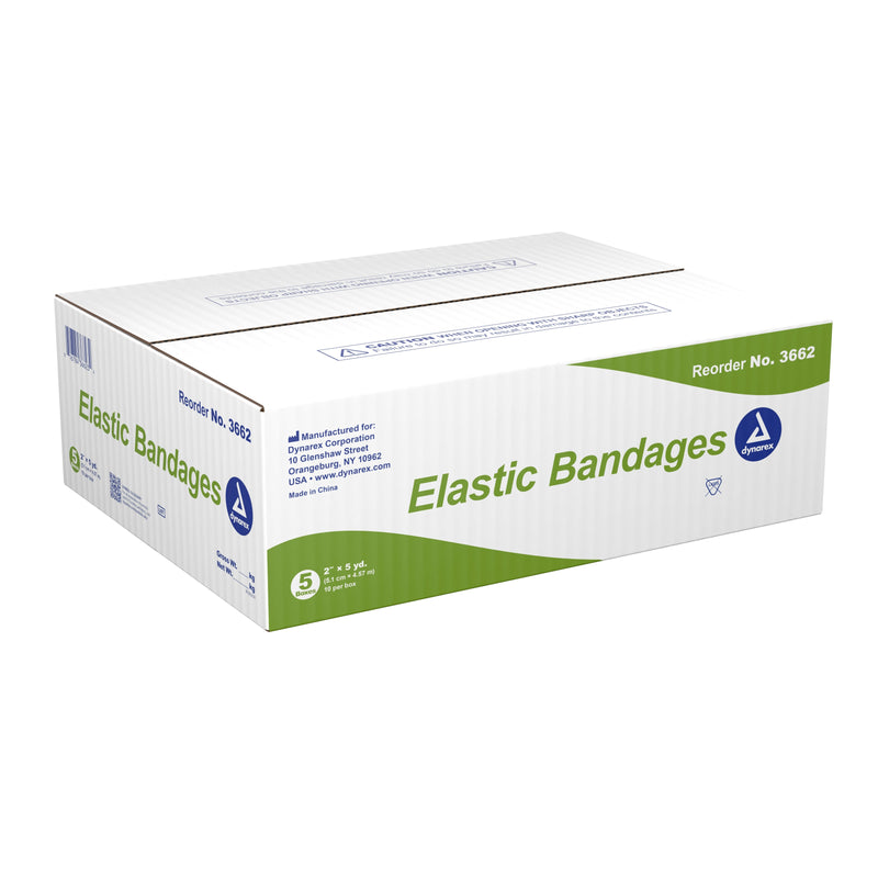 Dynarex Elastic Bandages, 10ea/bx, 5bxs/cs (50 Count) Dynarex Elastic Bandages, 10ea/bx, 5bxs/cs (50 Count)