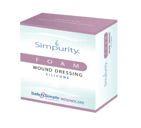Safe N Simple Simpurity Silicone Foam Wound Dressing (192 Count) Safe N Simple Simpurity Silicone Foam Wound Dressing (192 Count)