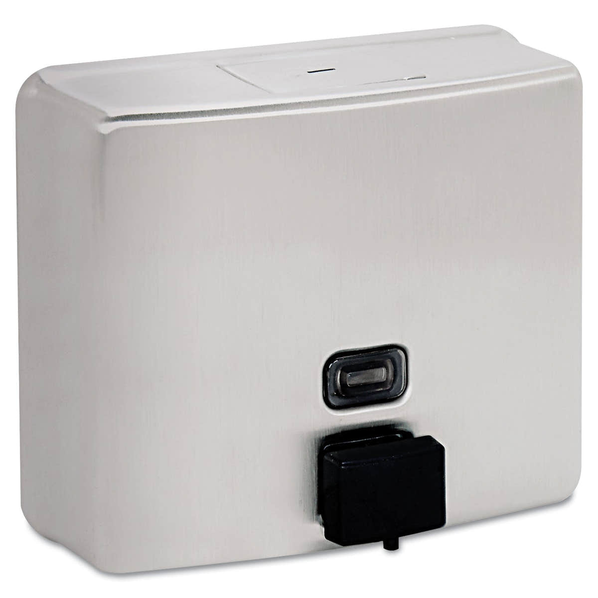 Bobrick ConturaSeries Surface-Mounted Liquid Soap Dispenser, 40 oz, 7 x 3.31 x 6.13, Stainless Steel Satin Bobrick ConturaSeries Surface-Mounted Liquid Soap Dispenser, 40 oz, 7 x 3.31 x 6.13, Stainless Steel Satin