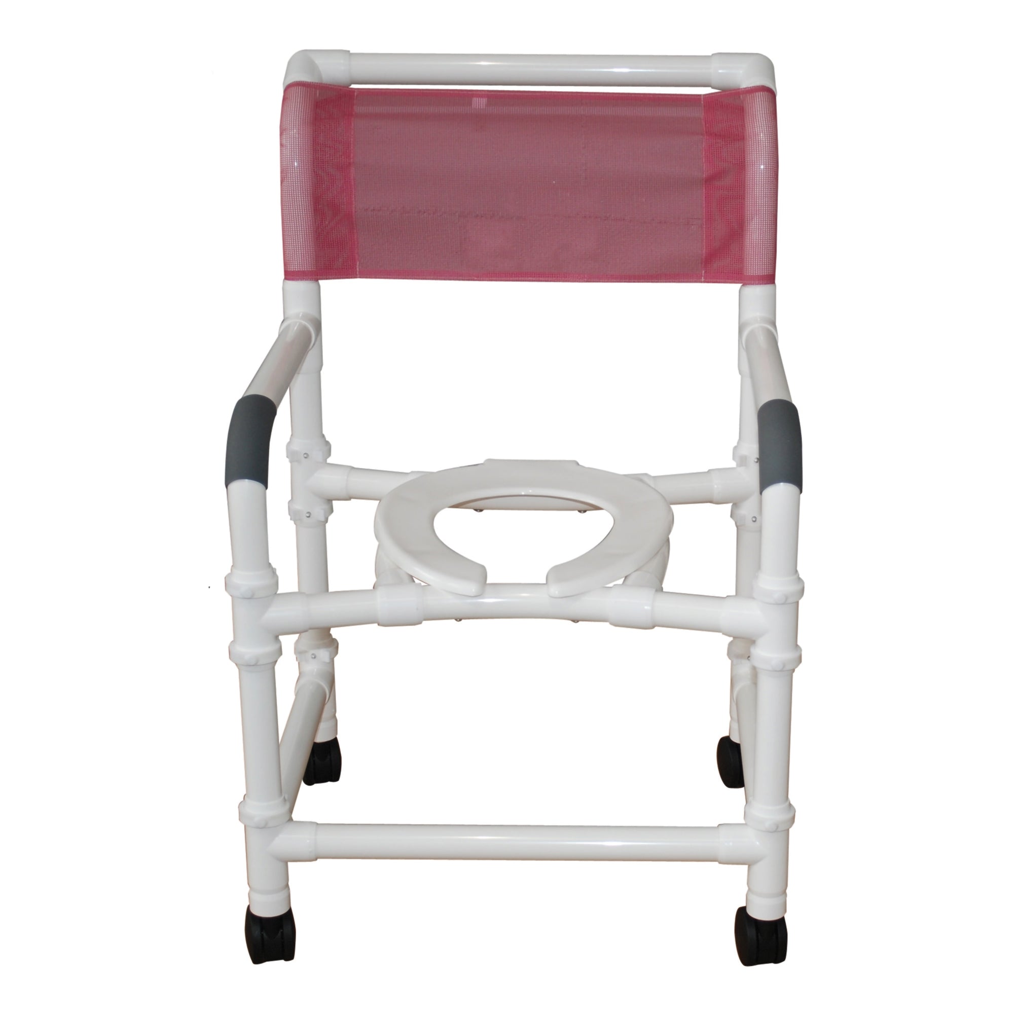 MJM International 122-3TW-KD New Knocked Down Shower Chair 22" Internal Width, Open Front Seat, 3" Twin Casters, 375 Lbs Weight Capacity MJM International 122-3TW-KD New Knocked Down Shower Chair 22" Internal Width, Open Front Seat, 3" Twin Casters, 375 Lbs Weight Capacity