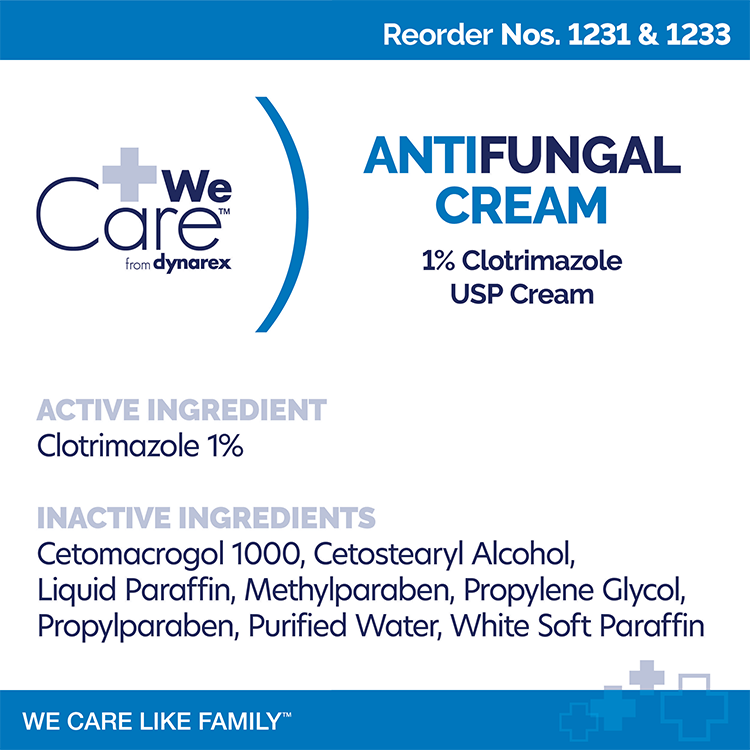 Dynarex Antifungal 1% Clotrimazole USP Cream Dynarex Antifungal 1% Clotrimazole USP Cream