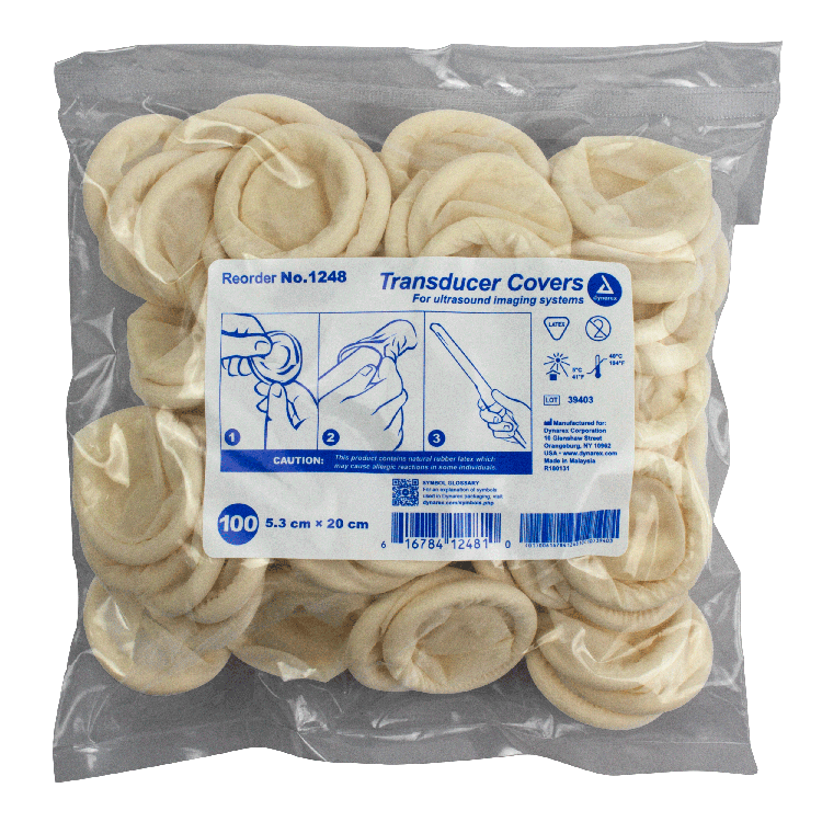 Dynarex Transducer Covers - 100ea/bx, 20bxs/case (2000 Count) Dynarex Transducer Covers - 100ea/bx, 20bxs/case (2000 Count)