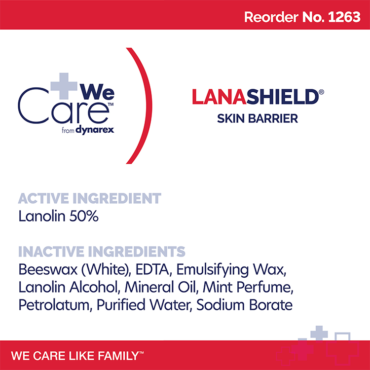 Dynarex LanaShield Skin Protectant Cream (24 Count) Dynarex LanaShield Skin Protectant Cream (24 Count)