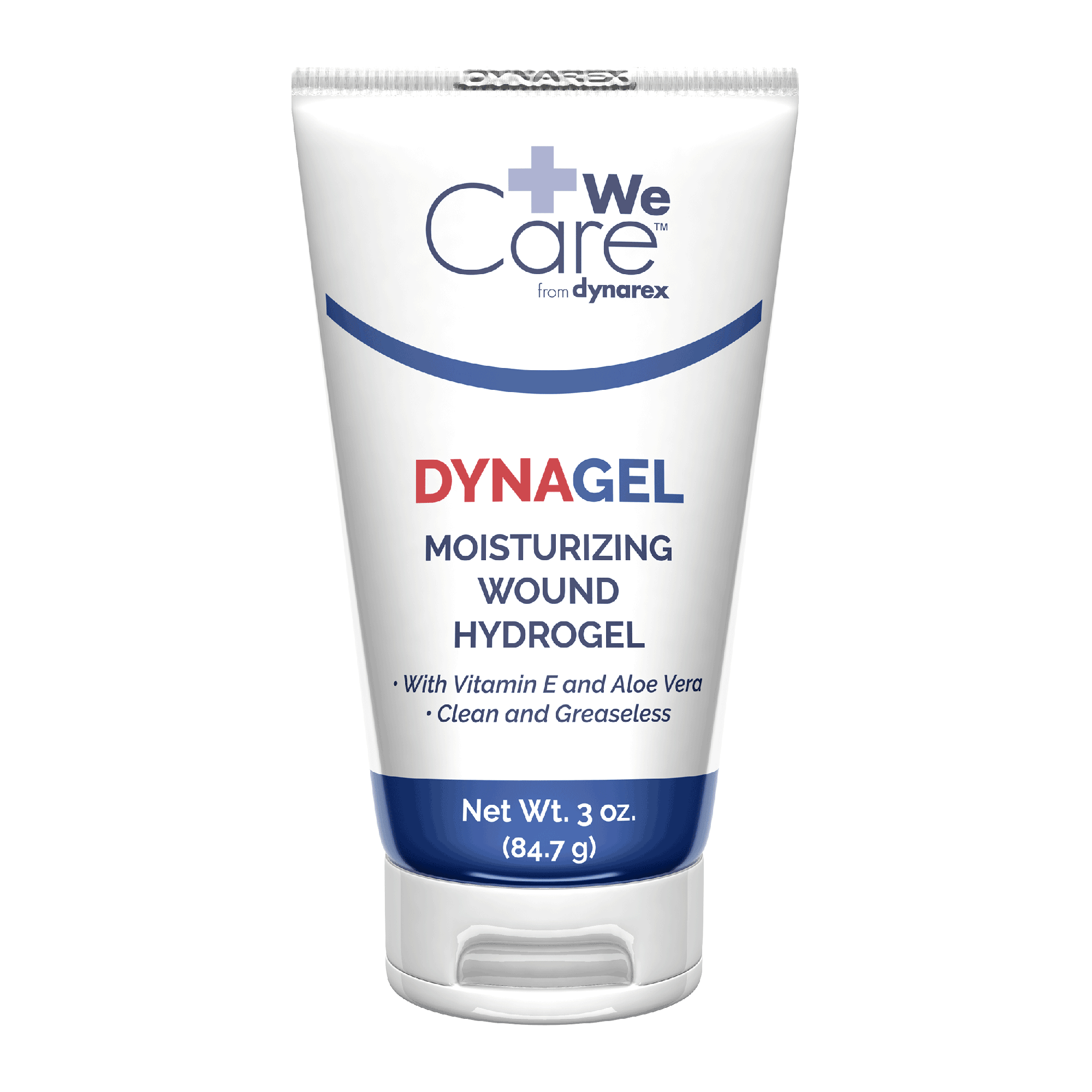 Dynarex DynaGel Moisturizing Wound Hydrogel, 3 oz. Tube, 24/case (24 Count) Dynarex DynaGel Moisturizing Wound Hydrogel, 3 oz. Tube, 24/case (24 Count)