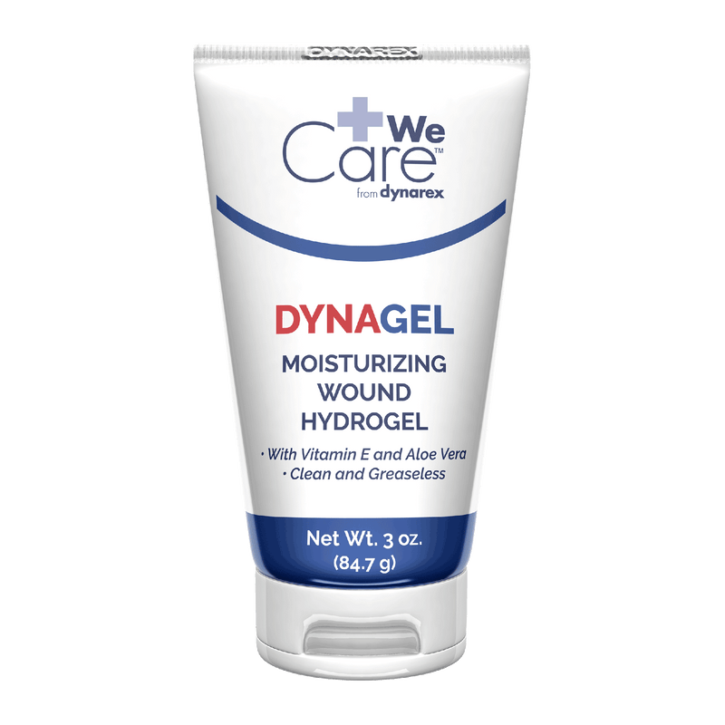 Dynarex DynaGel Moisturizing Wound Hydrogel, 3 oz. Tube, 24/case (24 Count) Dynarex DynaGel Moisturizing Wound Hydrogel, 3 oz. Tube, 24/case (24 Count)