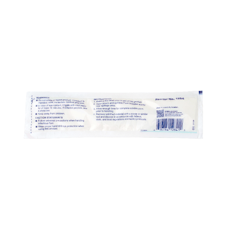 Dynarex Fluid Solidifier, 28g Pouch, 200pcs/case (200 Count) Dynarex Fluid Solidifier, 28g Pouch, 200pcs/case (200 Count)