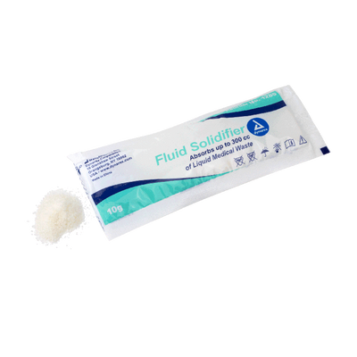 Dynarex Fluid Solidifier, 10g Pouch, 200pcs/case (200 Count) Dynarex Fluid Solidifier, 10g Pouch, 200pcs/case (200 Count)