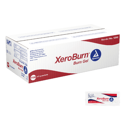 Dynarex XeroBurn Burn Gel, 3.5 g Packet, Bulk, 1728/case (1728 Count) Dynarex XeroBurn Burn Gel, 3.5 g Packet, Bulk, 1728/case (1728 Count)