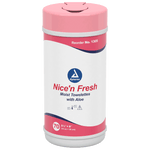 Dynarex Nice'n Fresh Towelette, 5.5" x 8", 18can/case (1260 Count) Dynarex Nice'n Fresh Towelette, 5.5" x 8", 18can/case (1260 Count)