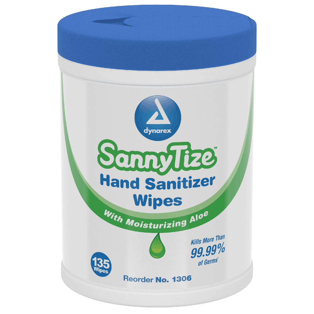 Dynarex Instant Hand Sanitizer, 5.9" x 7.5" Wipes, 12can/case (1620 Count) Dynarex Instant Hand Sanitizer, 5.9" x 7.5" Wipes, 12can/case (1620 Count)