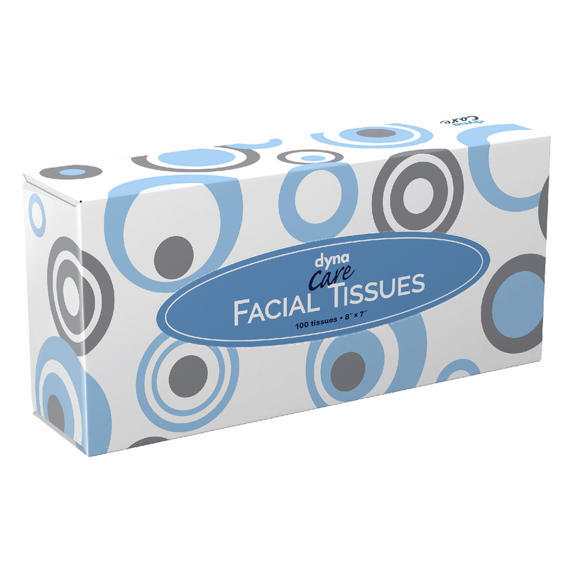 DynaCare Facial Tissues, 8" x 7", 30bxs/case (30 Count) DynaCare Facial Tissues, 8" x 7", 30bxs/case (30 Count)