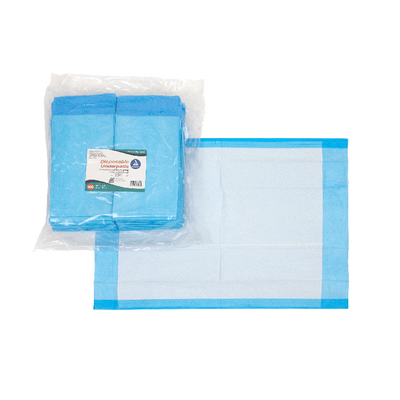 Dynarex Disposable Underpads - Tissue Fill (2 ply), 17" x 24", 100ea/bag, 3bags/case (300 Count) Dynarex Disposable Underpads - Tissue Fill (2 ply), 17" x 24", 100ea/bag, 3bags/case (300 Count)