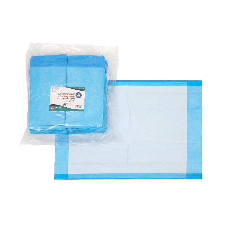 Dynarex Disposable Underpads - Tissue Fill (2 ply), 17" x 24", 100ea/bag, 3bags/case (300 Count) Dynarex Disposable Underpads - Tissue Fill (2 ply), 17" x 24", 100ea/bag, 3bags/case (300 Count)
