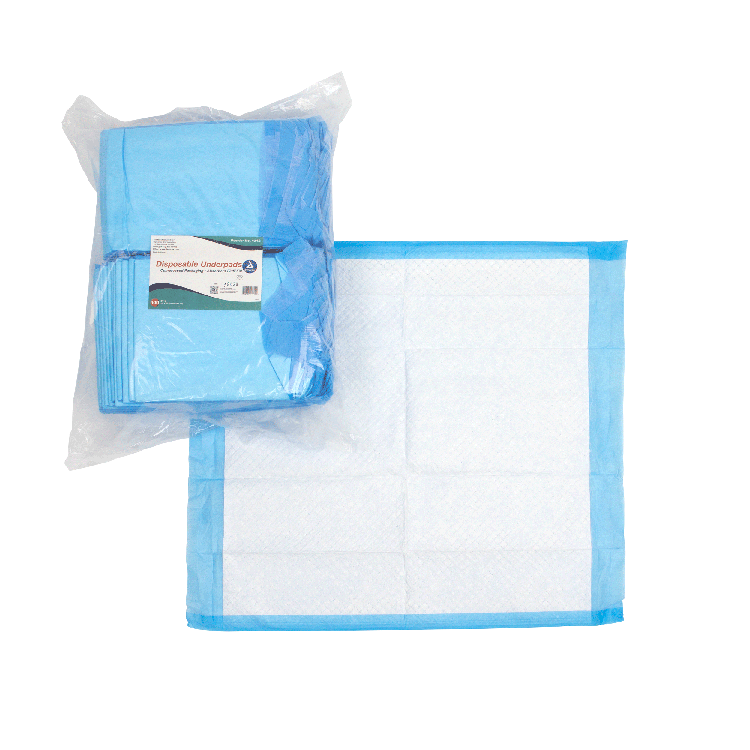 Dynarex Disposable Underpads, 23" x 24" (31 g), 100ea/bag, 2bags/case (200 Count) Dynarex Disposable Underpads, 23" x 24" (31 g), 100ea/bag, 2bags/case (200 Count)